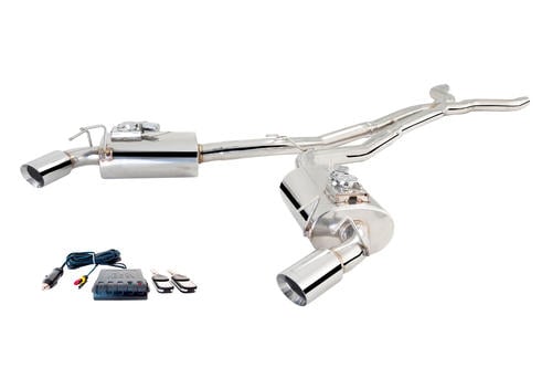 Xforce Chevrolet Camaro Gen 5 VAREX Valved Cat-Back Exhaust System