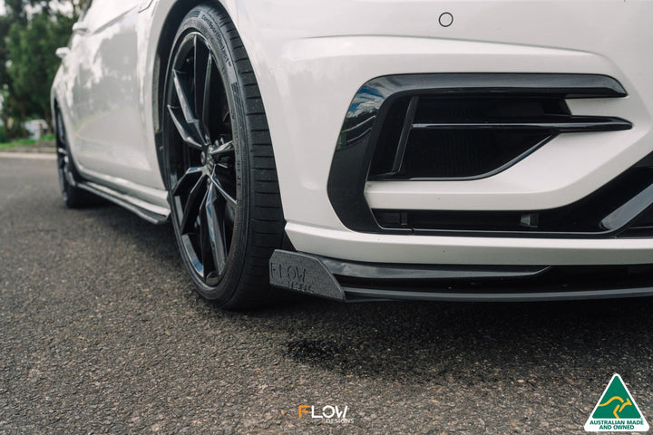MK7.5 Golf R Wagon Front Lip Splitter Winglets