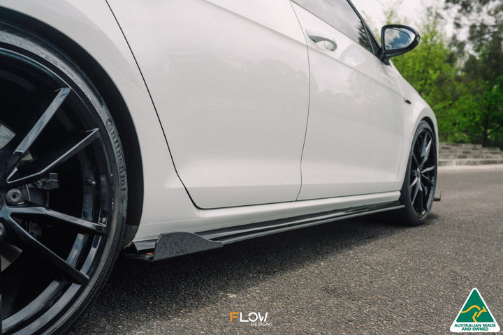 MK7.5 Golf R Wagon Side Skirt Splitter Winglets
