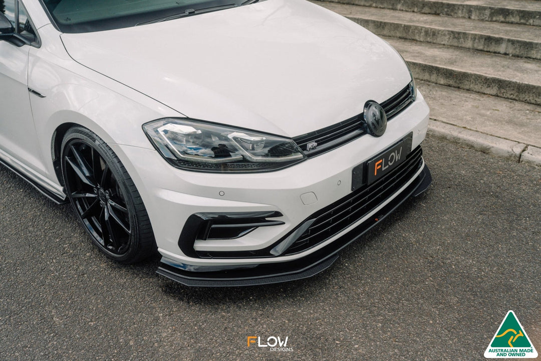 MK7.5 Golf R Wagon Front Lip Splitter Extensions