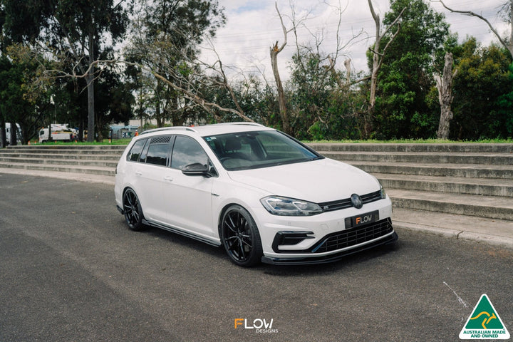 MK7.5 Golf R Wagon Front Lip Splitter Winglets