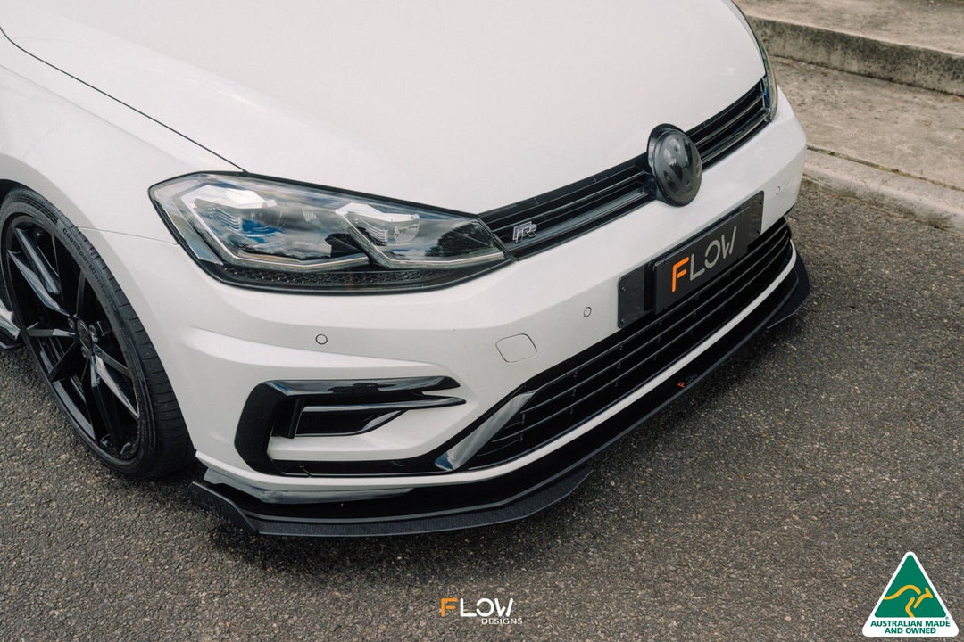 MK7.5 Golf R Wagon Front Lip Splitter Extensions