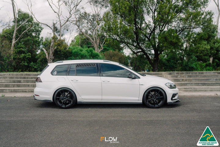 MK7.5 Golf R Wagon Side Skirt Splitter Winglets