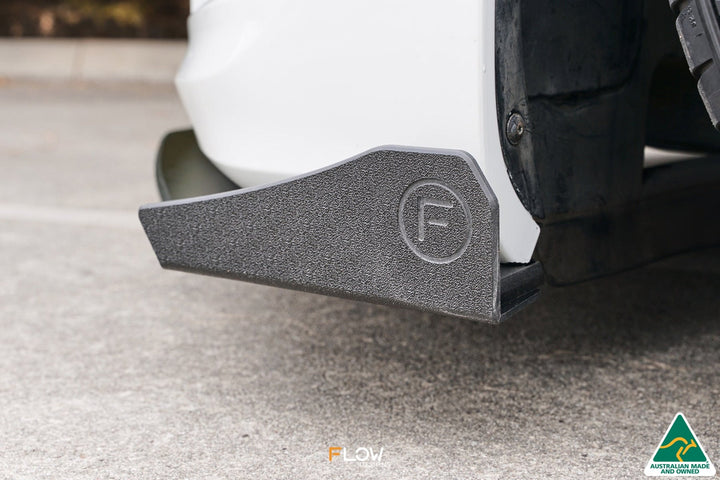 Scirocco R FL V3 Front Lip Splitter Winglets