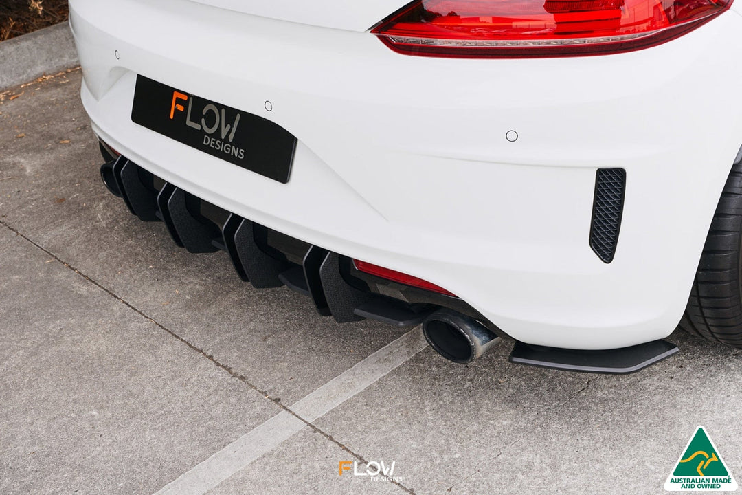 Scirocco R FL V3 Rear Spats