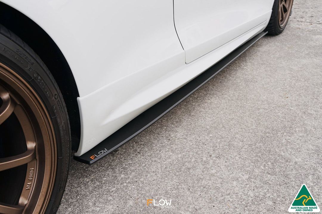 Scirocco R FL V3 Side Skirt Splitters