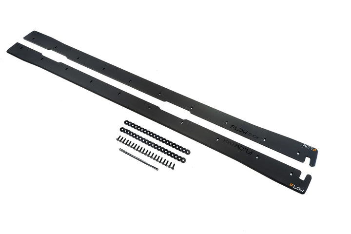 Lancer Evolution X Side Skirt Extension Splitters