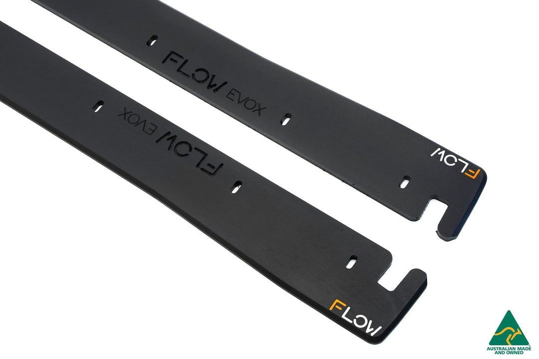Lancer Evolution X Side Skirt Extension Splitters