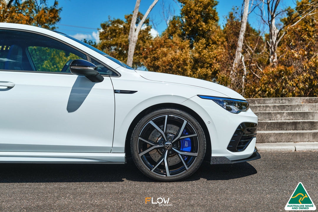 MK8 Golf R Front Lip Splitter Winglets