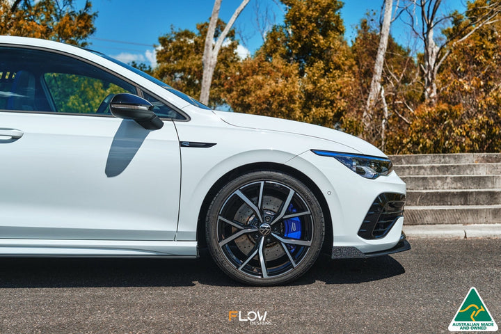 MK8 Golf R Front Lip Splitter Winglets