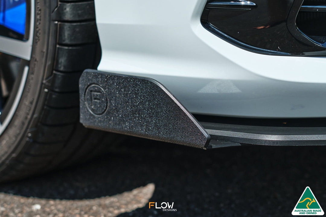 MK8 Golf R Front Lip Splitter Winglets