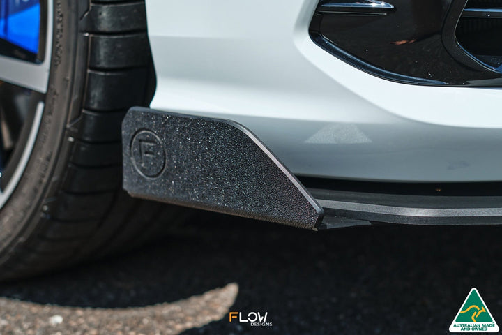 MK8 Golf R Front Lip Splitter Winglets