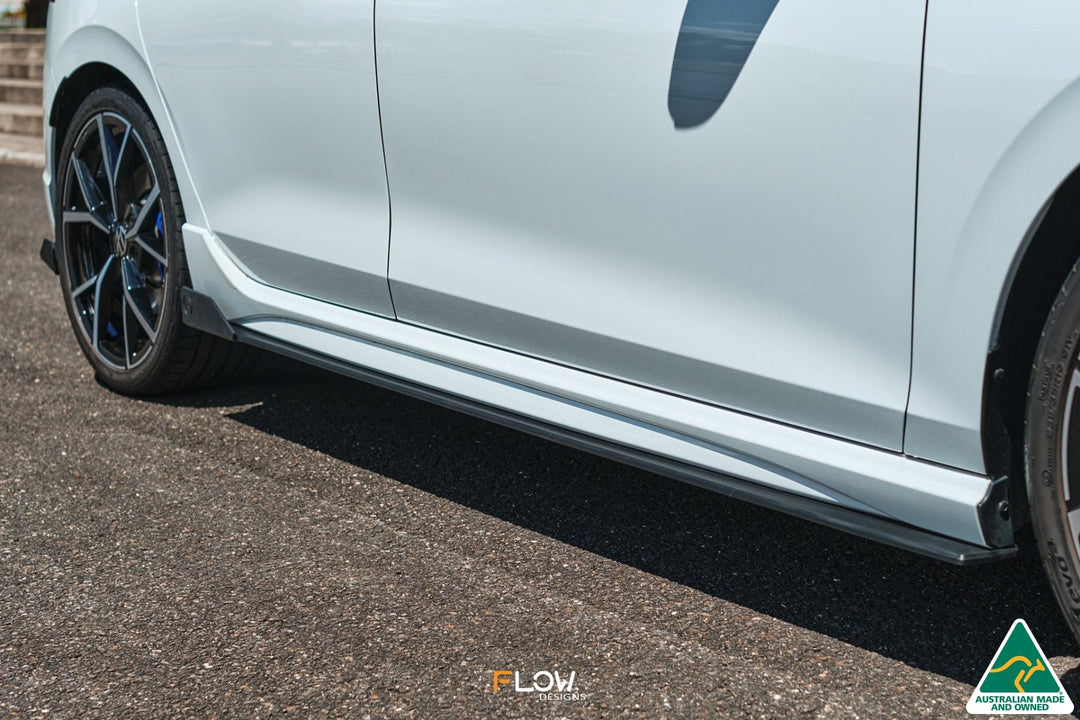 MK8 Golf R Side Skirt Splitter Winglets