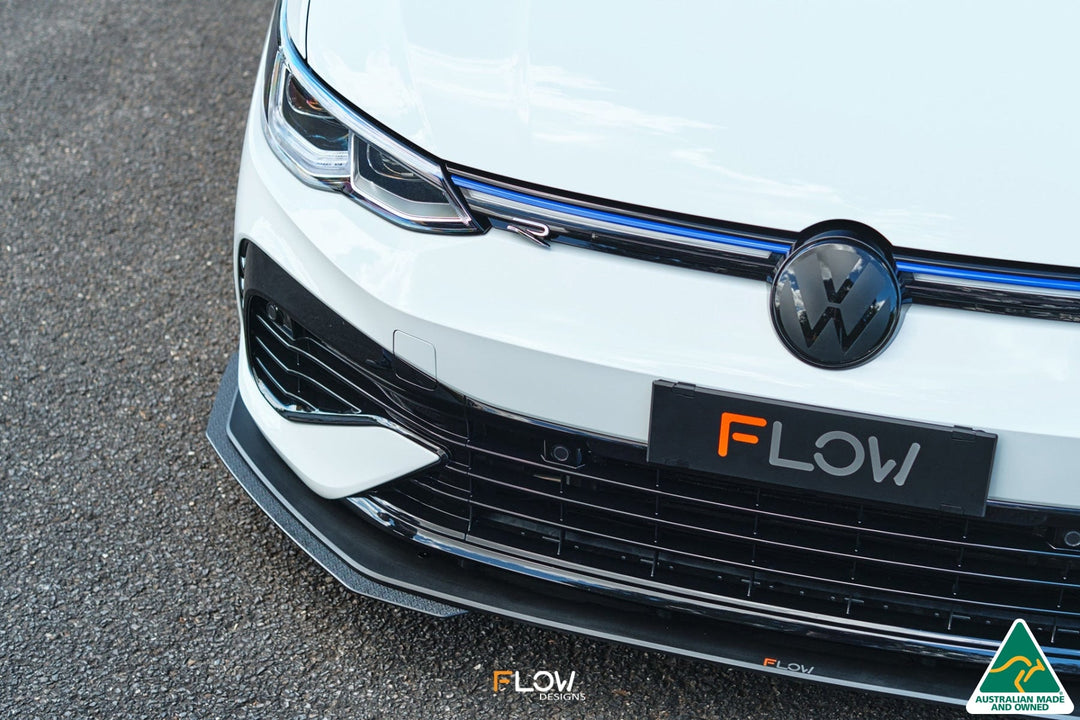 MK8 Golf R Front Lip Splitter Extensions
