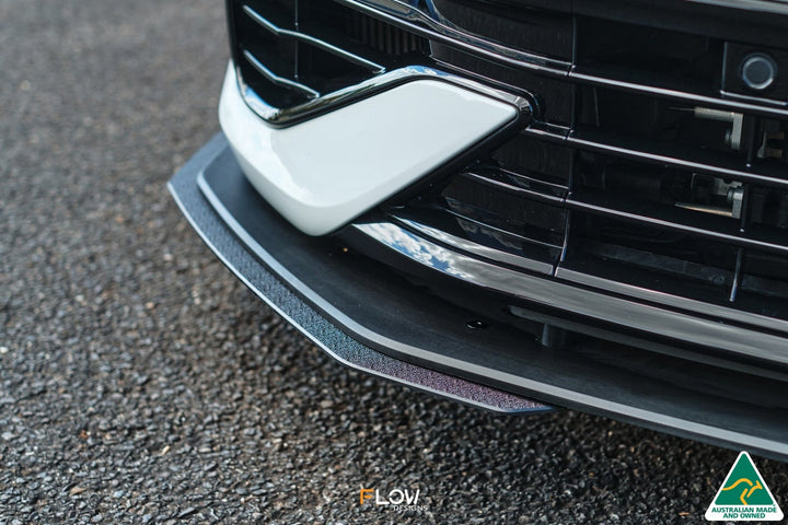 MK8 Golf R Front Lip Splitter Extensions