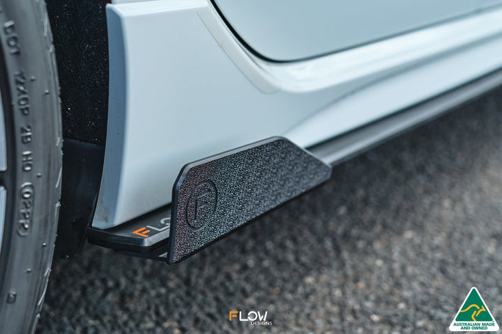 MK8 Golf R Side Skirt Splitter Winglets