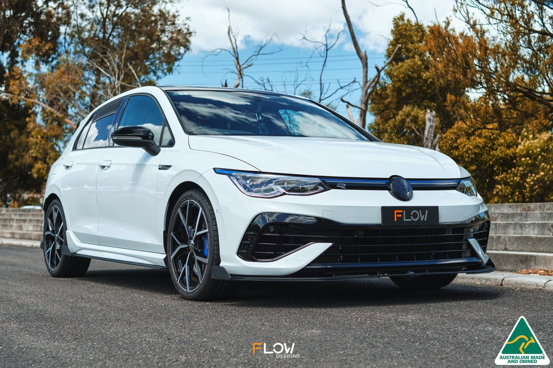 MK8 Golf R Front Lip Splitter Winglets