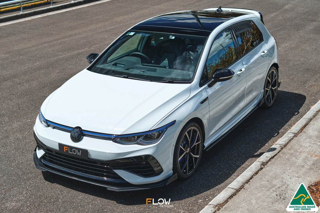 MK8 Golf R Front Lip Splitter Extensions