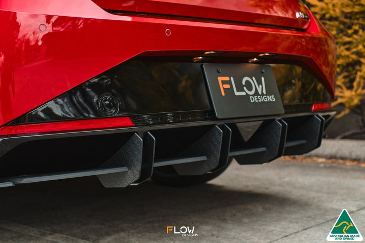 Flow Designs CN7 Elantra N Line Sedan (2020) Flow-Lock Rear Diffuser