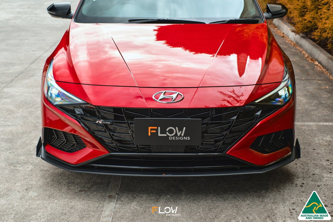 Flow Designs CN7 i30 N Line Sedan (2020-2022) Front Lip Splitter Winglets - Pair