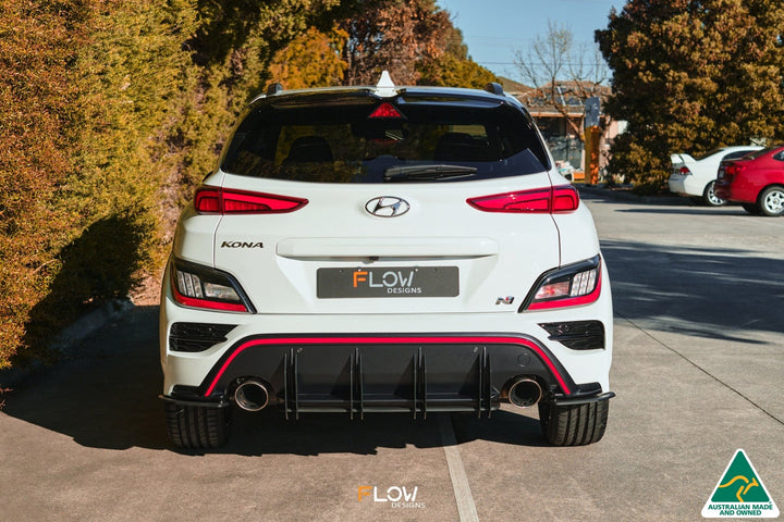 Flow Designs Kona N Flow-Lock Rear Diffuser [GLOSS BLACK]