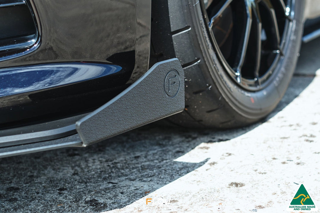 Scirocco R PFL V3 Front Lip Splitter Winglets