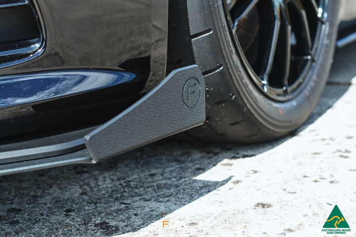 Scirocco R PFL V3 Front Lip Splitter Winglets