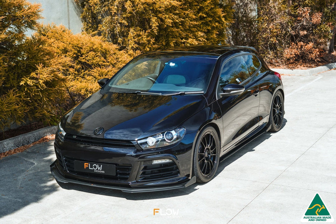 Scirocco R PFL V3 Front Lip Splitter Winglets