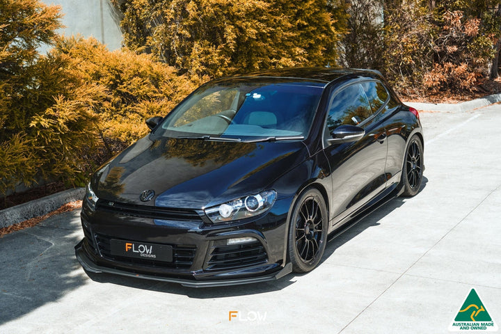 Scirocco R PFL V3 Front Lip Splitter Winglets