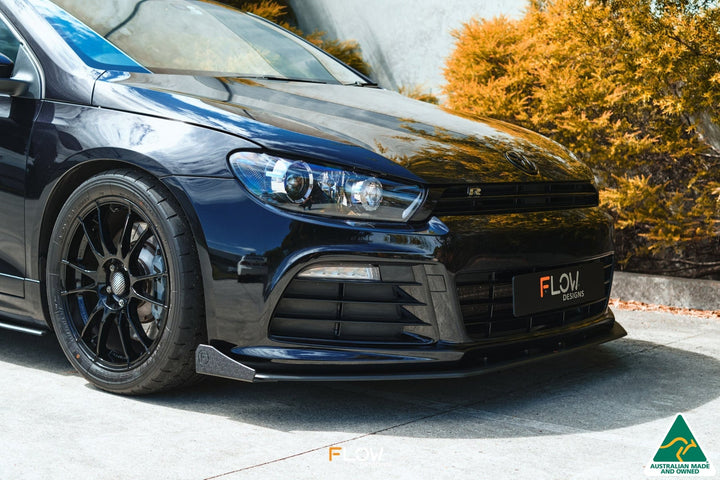 Scirocco R PFL V3 Front Lip Splitter Winglets