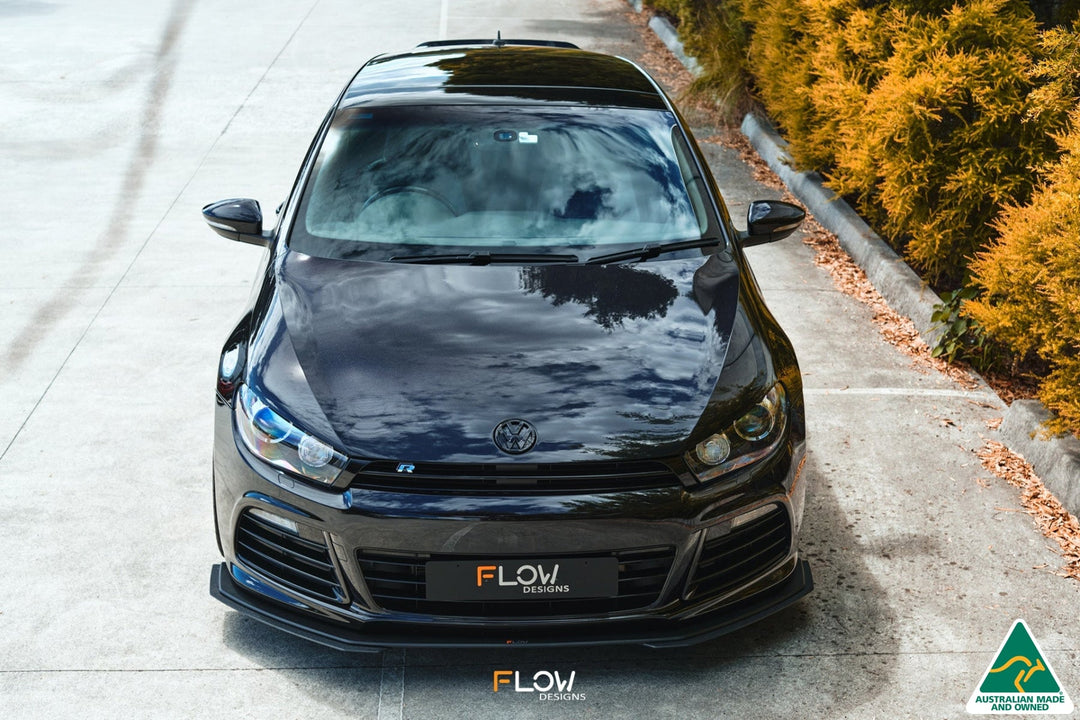 Scirocco R PFL V3 Front Lip Splitter Extensions