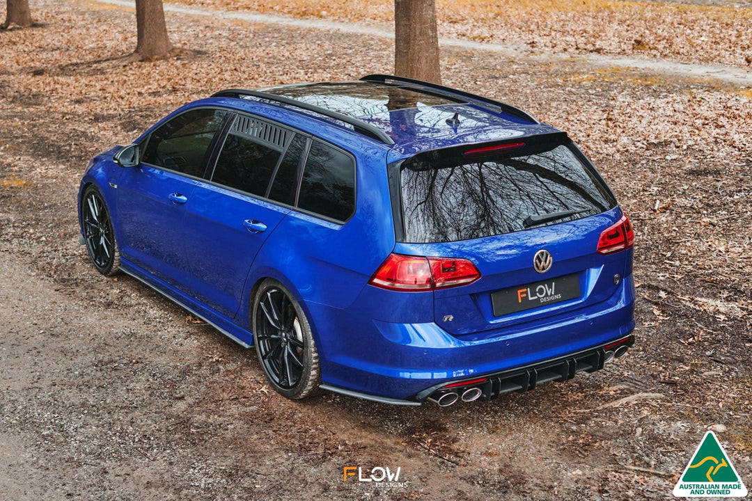 MK7 Golf R Wagon Rear Spats V3
