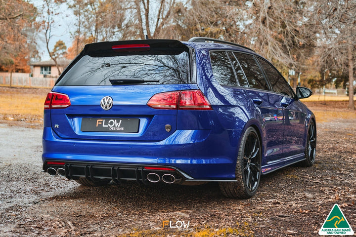 MK7 Golf R Wagon Side Skirt Splitter Winglets