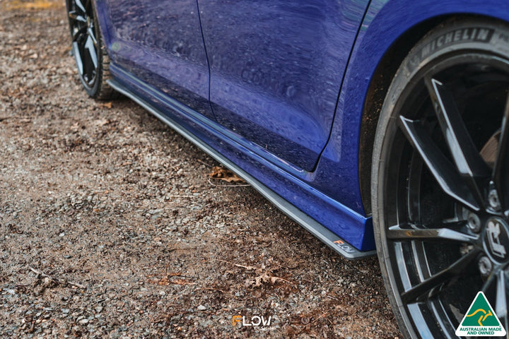 MK7 Golf R Wagon Side Skirt Splitters V3
