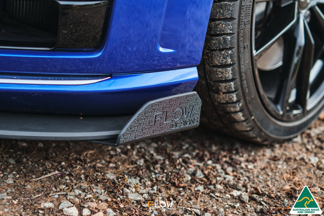 MK7 Golf R Wagon Front Lip Splitter Winglets