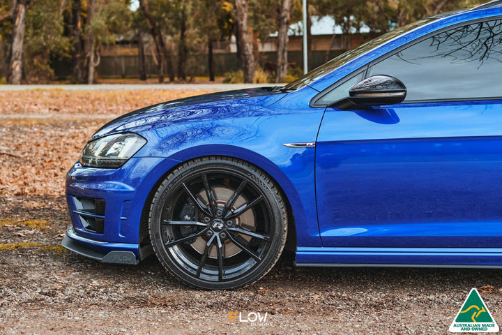 MK7 Golf R Wagon Front Lip Splitter Winglets