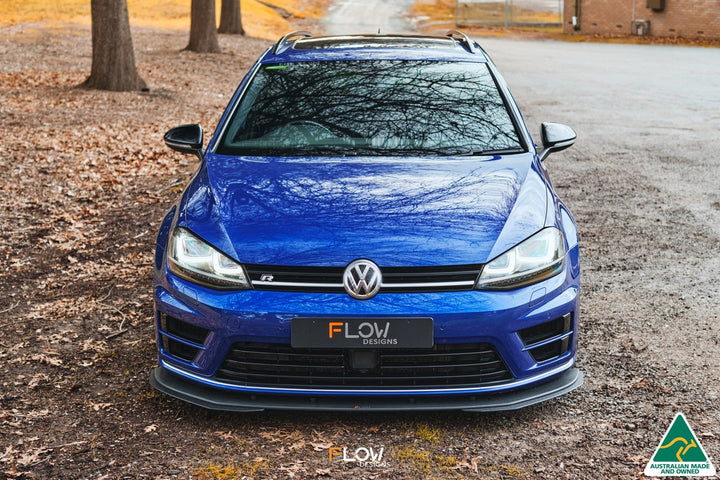 MK7 Golf R Wagon Front Lip Splitter Extensions