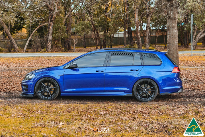 MK7 Golf R Wagon Side Skirt Splitter Winglets