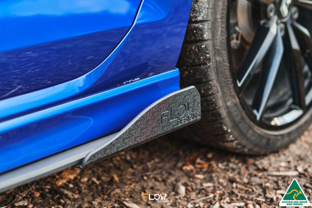 MK7 Golf R Wagon Side Skirt Splitter Winglets