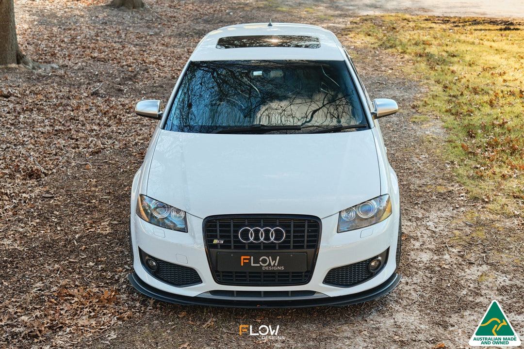 S3 8P Hatch (PFL) Front Lip Splitter Extensions