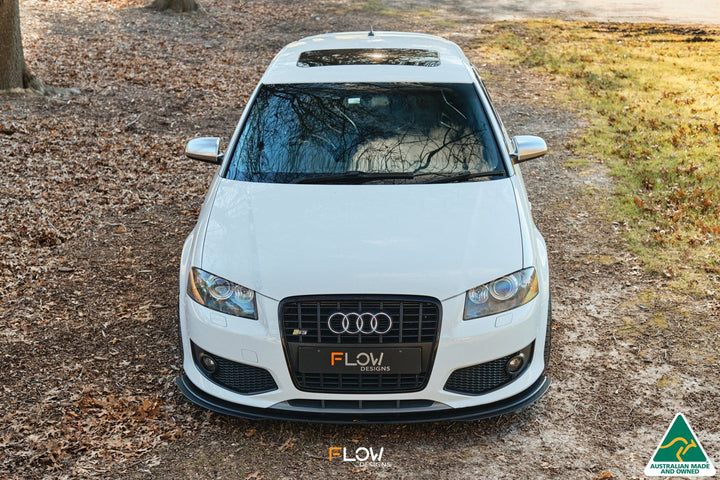 S3 8P Hatch (PFL) Front Lip Splitter Extensions