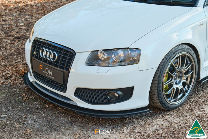 S3 8P Hatch (PFL) Front Lip Splitter Extensions
