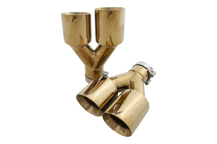 JUICED PIPES GOLD EXHAUST TIPS
