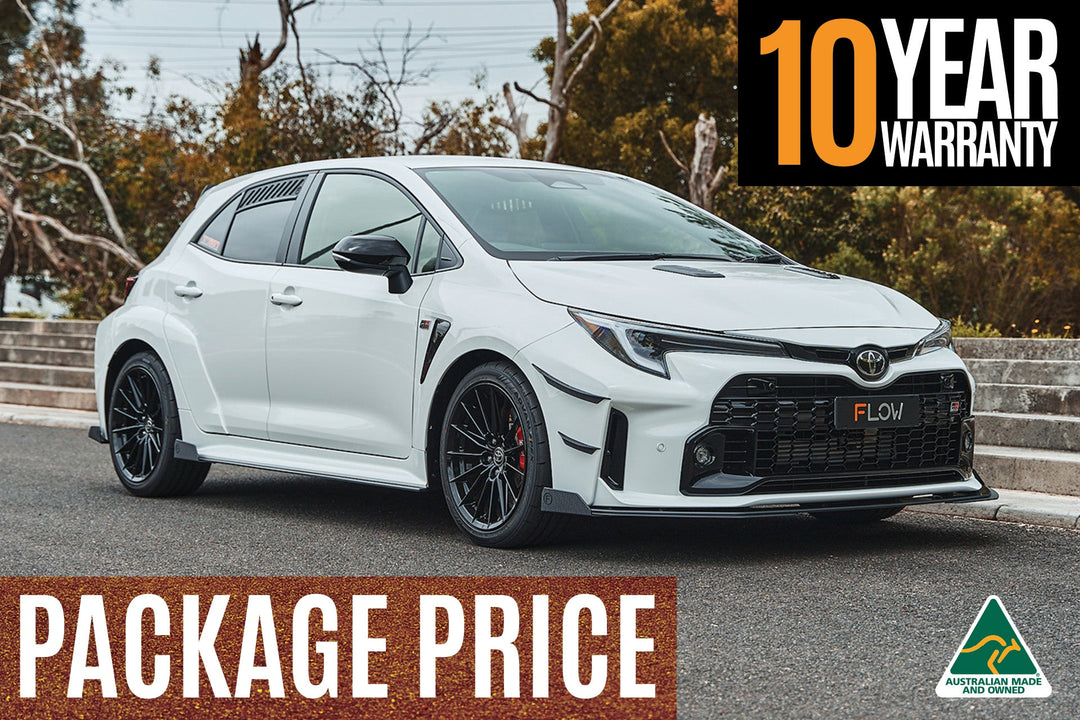 Corolla GR Full Lip Splitter Set | Black
