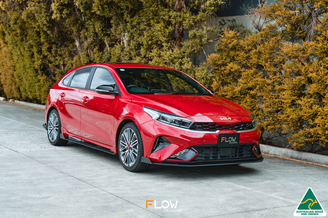 Cerato GT Facelift Front Lip Splitter Winglets