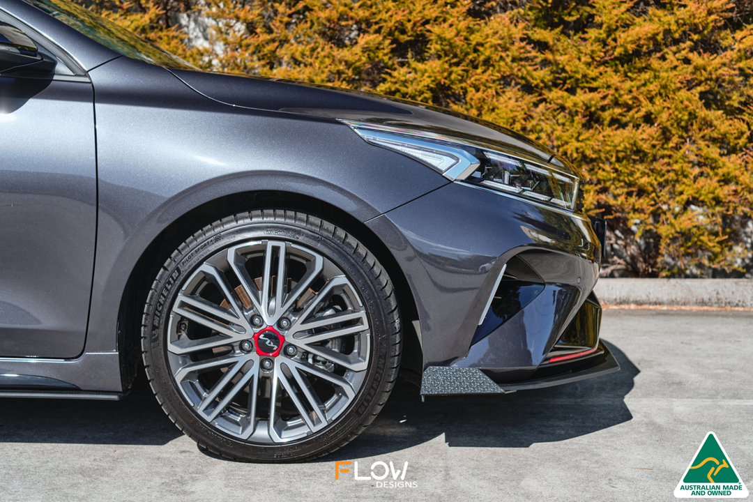 Cerato GT FL Front Lip Splitter Winglets
