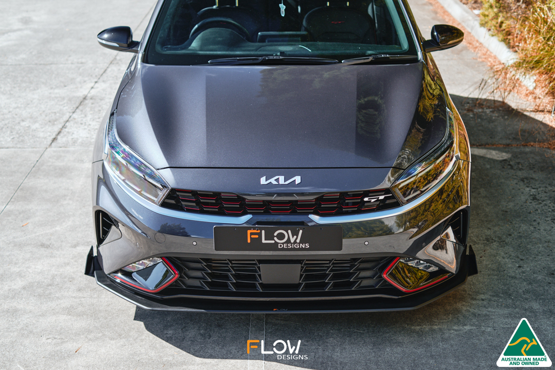Cerato GT FL Front Lip Splitter Winglets