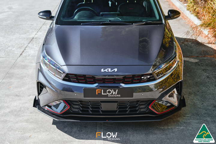 Cerato GT FL Front Lip Splitter Winglets