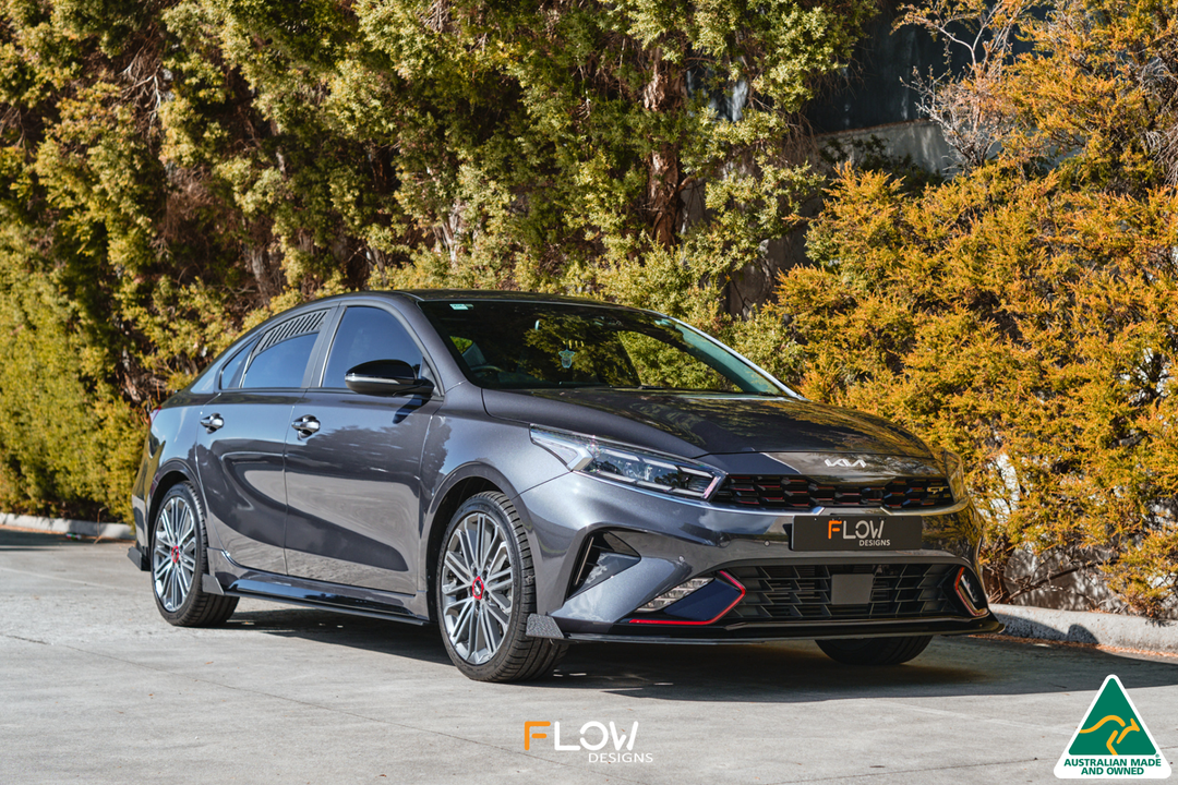 Cerato GT FL Front Lip Splitter Winglets
