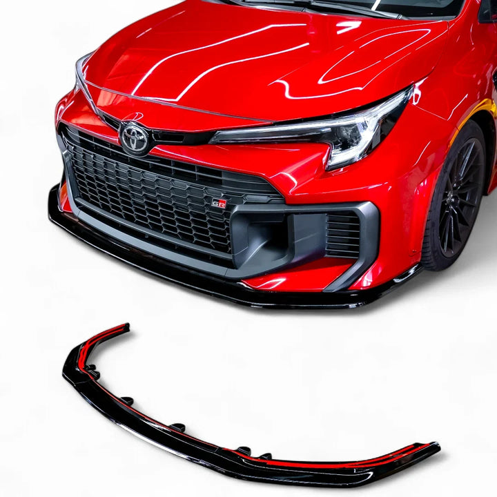 AFD S-Spec Front Lip / Under Spoiler (3-Piece) for Toyota GR Corolla 2025-2026